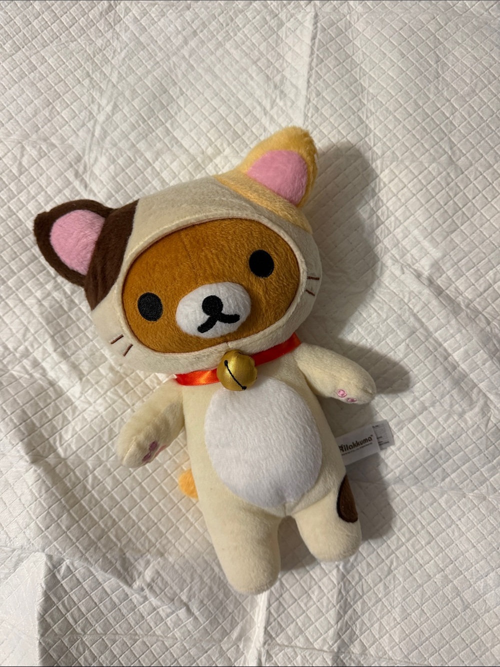 Rilakkuma cat plush toy
